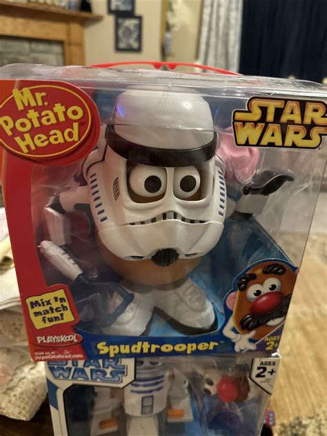 Mr Potato Head Spudtrooper Star Wars Playskool Stormtrooper Toy New In