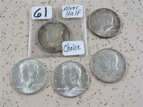 Find And Bid On Kennedy Silver Halves Now For Sale At Auction