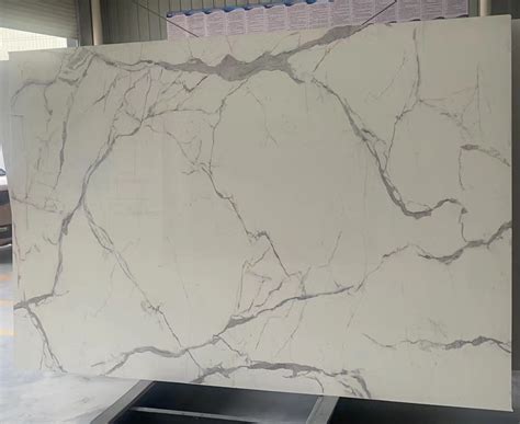 Quartz Stone Slabs Stone Slabs Artificial Calacatta White Marble