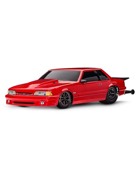 TRA94046-4-RED Drag Slash Mustang Red - HobbyQuarters