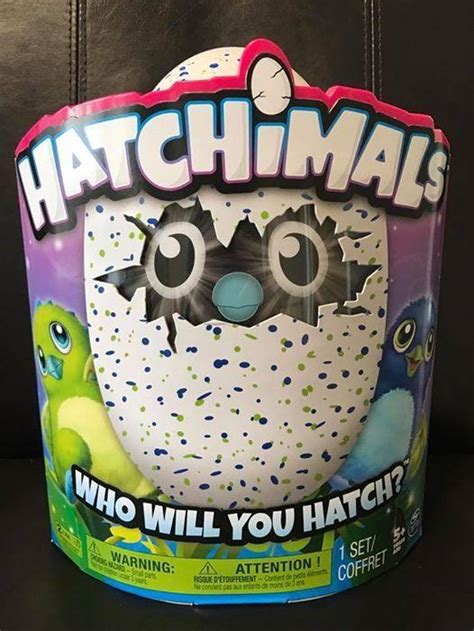 Hatchimals Hatching Egg Draggle Green Blue Htf Hot Toys Nib New 1859040261