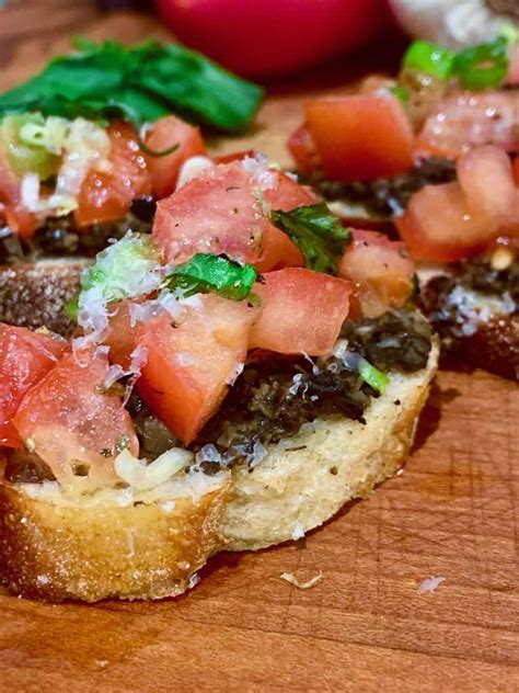 Bruschetta With Olive Tapenade Thompson Hill Recipe In 2020 Olive