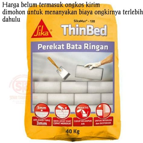 Jual Sikamur Thinbed Kg Perekat Bata Ringan Kota Bandung