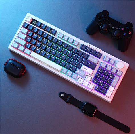 Pre Order Darmoshark TOP98 Side Printed Three Mode Mechanical Keyboard