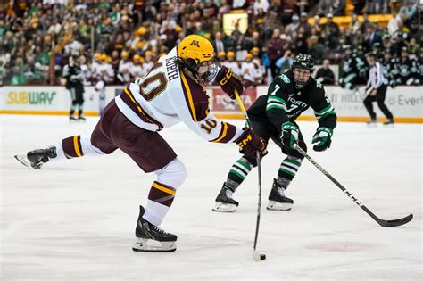 Minnesota Hockey 1 Gophers Face 5 North Dakota In Rivalry Series