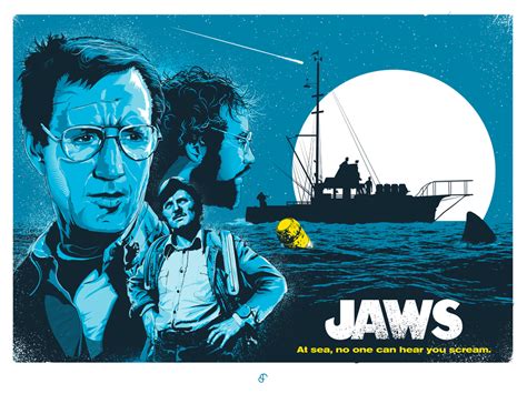 Jaws 40th Anniversary Art Collection From Poster Posse — Geektyrant