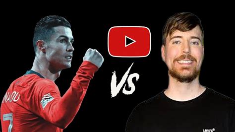 Cr 7 Cristiano Ronaldo Vs Mr Beast Cristiano Ronaldo Break Records