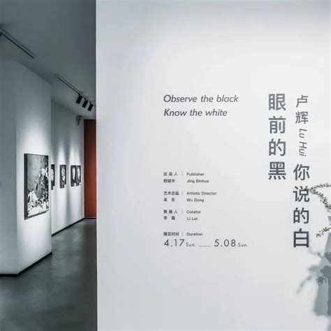 关注 艺术家卢辉南京首次个展「眼前的黑 你说的白」顺利开幕加文中国空间