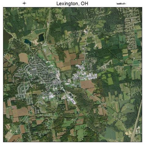 Aerial Photography Map of Lexington, OH Ohio