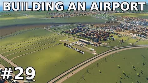 Building An Airport European Town Season Cities Skylines