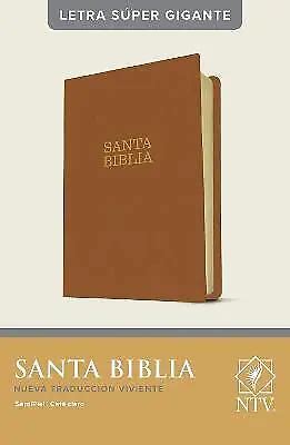 Santa Biblia Ntv Letra Super Gigante Letra Roja Sentipiel