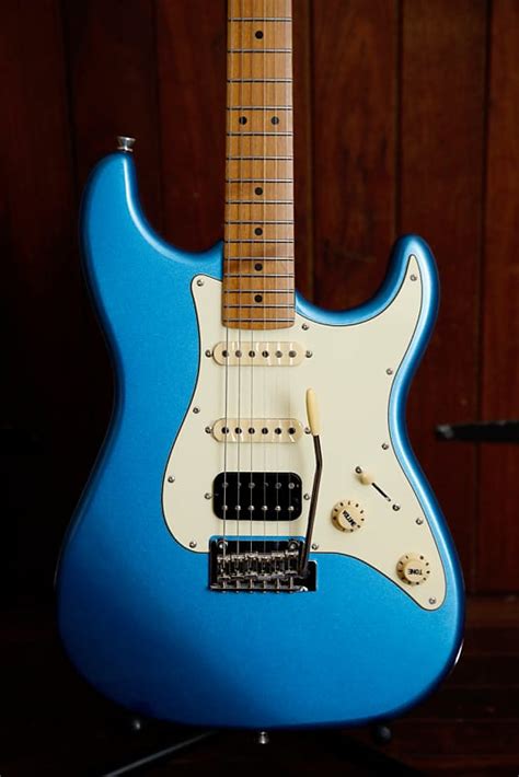 Jet Guitars Js Lpb Lake Placid Blue Hss Electric Guitar Reverb