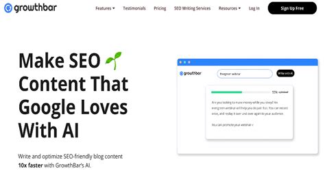 Growthbar Ai Tool For Seo Blog Content Optimization