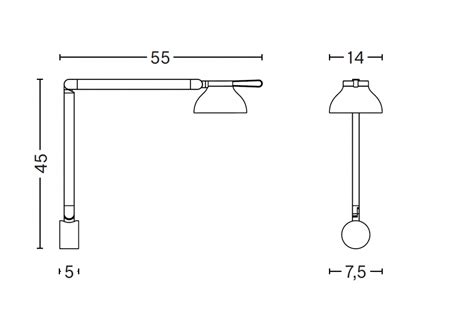 Pc Double Arm Hay L Mpara De Pared Milia Shop