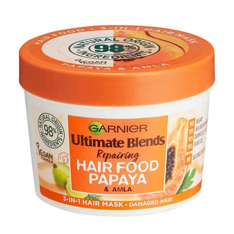 Garnier Ultimate Blends Repairing Hair Food Papaya Ml Inish