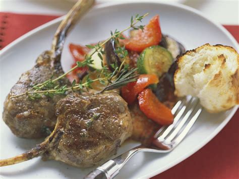 Herbed Lamb Chops With Summer Vegetables Recipe Eat Smarter Usa