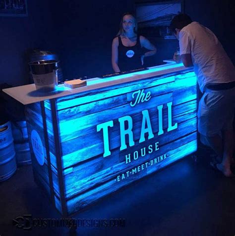 62 Portable Bar - Trail House - Wrap Bar Top - Portable Bars - Products ...