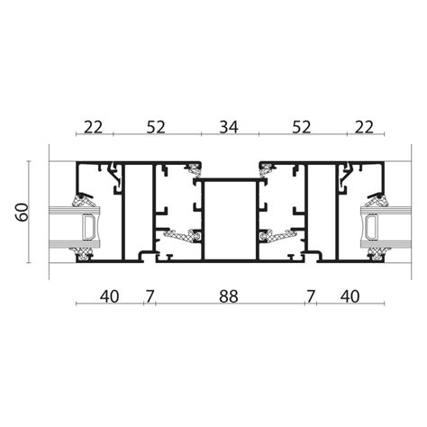 Detailed Drawings DWG Aluminium Windows Windows24