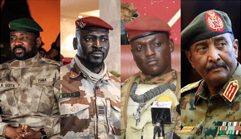 Coup Détat List of African Nations Currently Under Military Rule