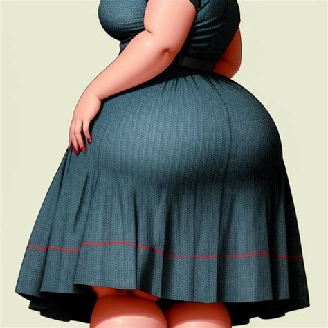 Enhance Photo 1950s Fat Ssbbw Mexican Woman With Huge Ass In A