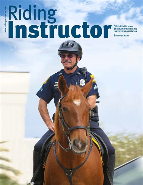 Riding Instructor Magazine American Riding Instructors Association