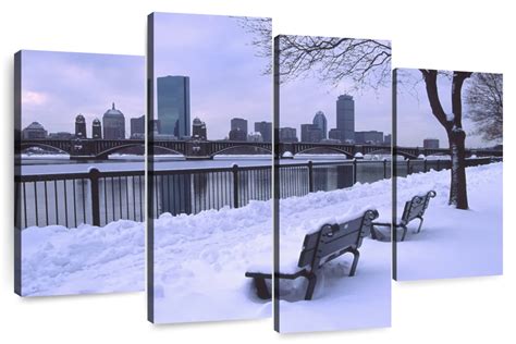 Boston Park Winter Wall Art | Photography