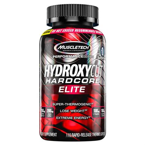 Muscletech Hydroxycut Hardcore Elite 110 Capsules Markfeet