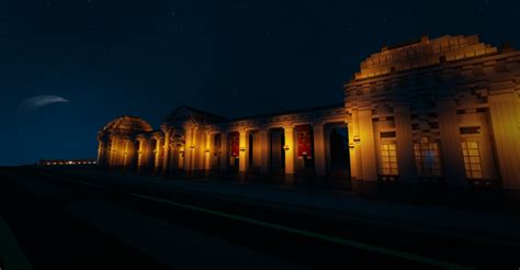 Neoclassical Colonnade Memorial Minecraft Map