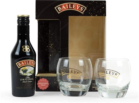 Baileys Gift Set Baileys Irish Cream Liqueur Cl X Baileys Glasses