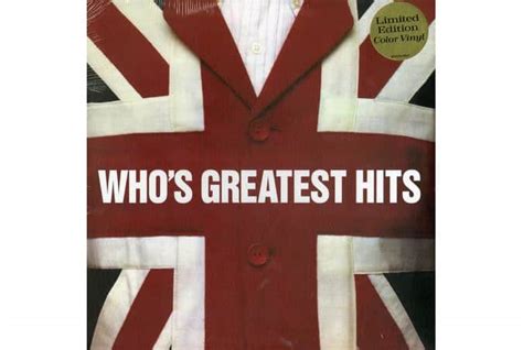 The Who - Greatest Hits (Limited Edition Opaque Red Vinyl) - Welcome to ...