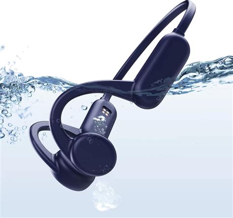 Casque à conduction osseuse IP68 étanche Bluetooth 5 0 Open Ear sans