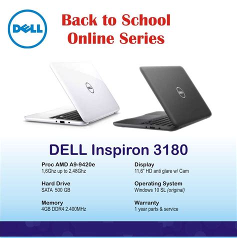 Laptop DELL Inspiron 3180 – MITRATEK