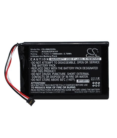 Battery V Ah Li Ion For Gps Garmin Nuvi Lmt Batteries Pro