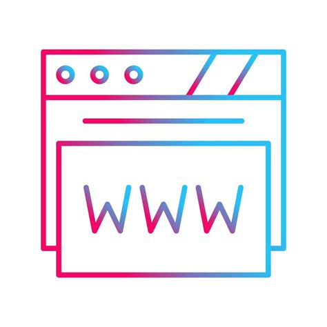Web Browser Vector Icon 19506019 Vector Art At Vecteezy