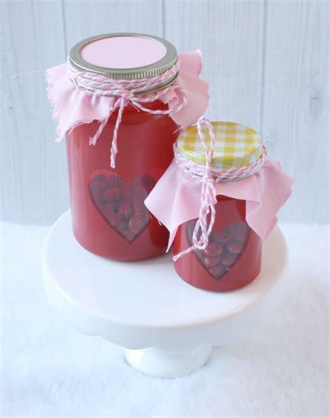 Diy Valentine S Day Mason Jar Decor Rose Clearfield