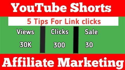 How To Get More Clicks On Affiliate Links In Youtube Shorts Affiliate