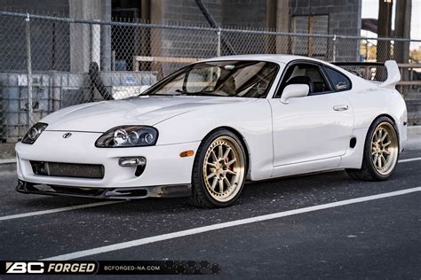 Toyota Supra White BC Forged LE10 Wheel | Wheel Front