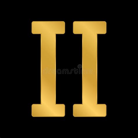 Roman Numeral Two Stock Illustration Illustration Of Roman 207169742