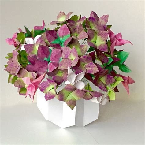 Origamipaper Flower Arrangements — Arteval Origami Flower Bouquet Paper Origami Flowers