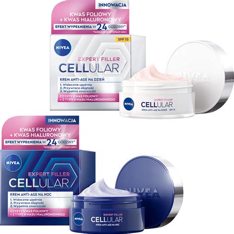 Nivea Krem Cellular Expertfiller Antiage Dzie Noc Allegro Pl