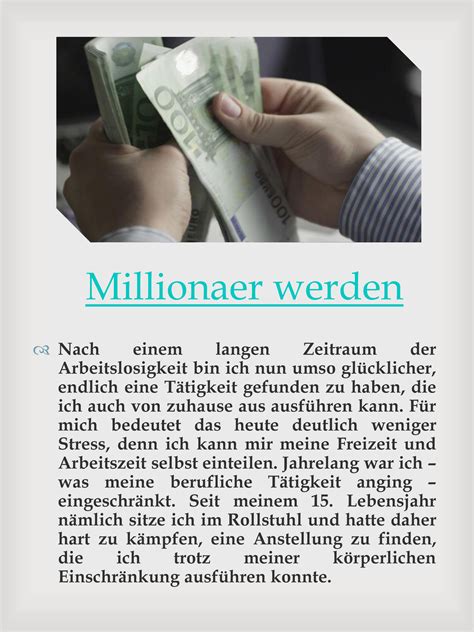 Wie Werde Ich Millionaer Millionaer Werden Mit Gewinnbeteiligung