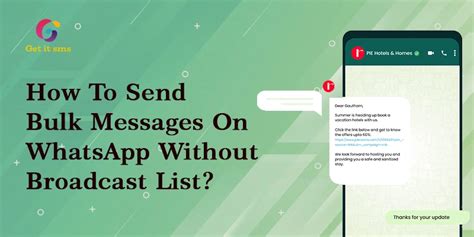 How To Send Bulk Messages On WhatsApp Without Broadcast List