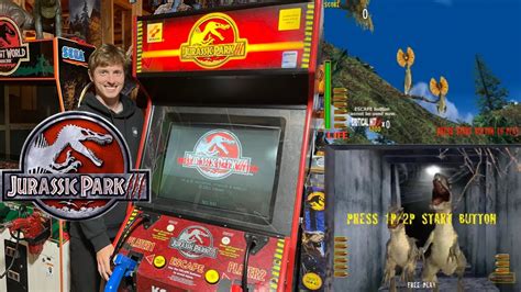 Jurassic Park 3 Arcade 2001 Full Gameplay And Review Youtube