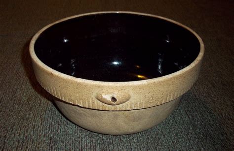 Items Similar To Antique Crock Bowl Butter Batter Bowl Old Stoneware