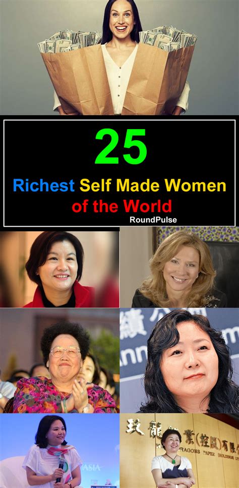 25 Richest Self Made Women Of The World Women World Made