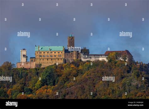 The Wartburg Castle In Eisenach Thuriniga Stock Photo Alamy