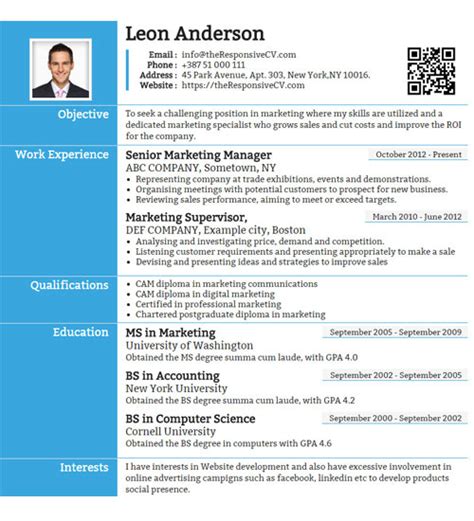 Resume Templates Linkedin - Resume Templates