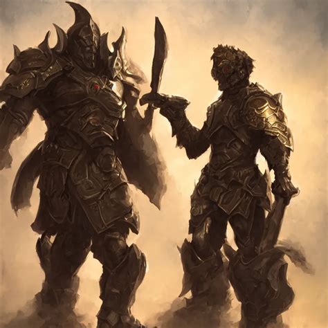 A Paladin In The Style Of Leonard Boyarsky In The Stable Diffusion