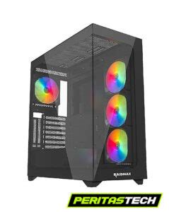 Gabinete Gamer Raidmax Inifinita I Fishtank Tg Rgb Peritastech