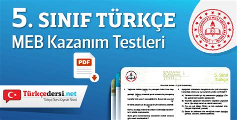 S N F T Rk E Meb Kazan M Kavrama Testleri Turkcedersi Net